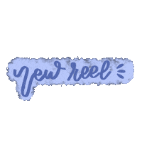 New Post Lettering Sticker