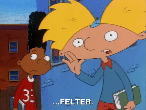 hey arnold nick splat GIF