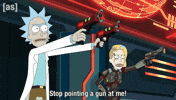 Rick And Morty Stop GIF by Adult Swim