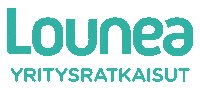 Logo Company Sticker by Lounea Valokuitu