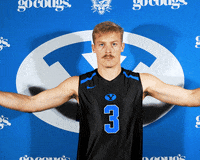 Get Loud Sport GIF by BYU Cougars