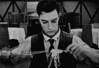 Classic Film Eating GIF