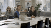 Work Smile GIF by Un si grand soleil