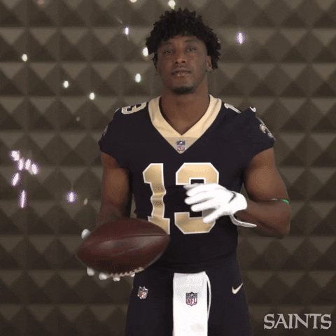 Nfl Go Saints GIF by New Orleans Saints