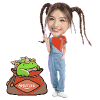 Chinese New Year Dragon Sticker by spritzer