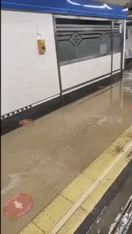 Services Interrupted as Madrid Metro Hit by Flooding