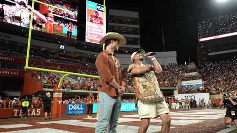 Glen Powell Football GIF by Texas Longhorns