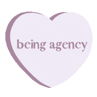 Heart Love Sticker by Being Agency