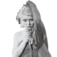 faceitdebbieharry rock singer blonde punk Sticker