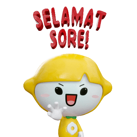 3D Lemon Sticker