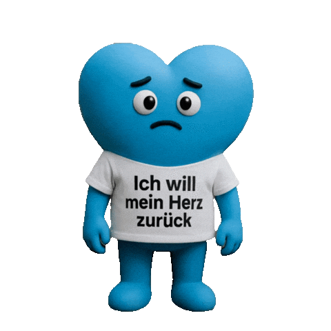 Herz Sticker by level up your social media / Manja Elsässer
