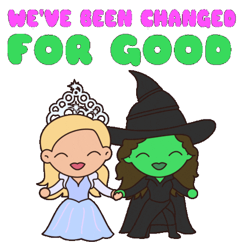 Happy Ariana Grande Sticker by Wicked