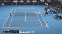 Kenin Works the Middle