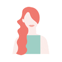 Girl Woman Sticker by Nupticalia