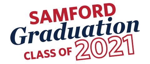 Samford Graduation Class Of 2021 Sticker by Samford University
