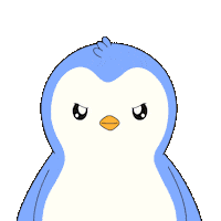 Angry Penguin Sticker by Pudgy Penguins