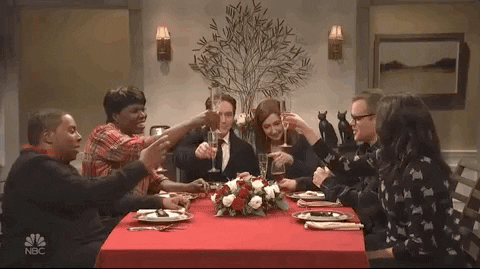 snl champagne GIF by Saturday Night Live