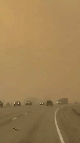 Wildfire Smoke Lowers Visibility in North Texas