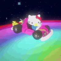 Driving Hello Kitty GIF by Respective
