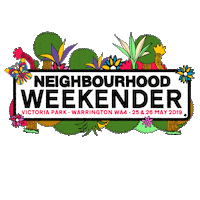 warrington nbhdweekender Sticker by Gigsandtours