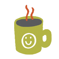 Design Coffee Sticker