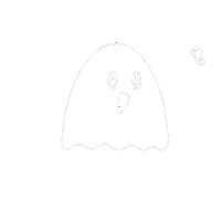 Oordinaery happy sticker ghost butterfly Sticker