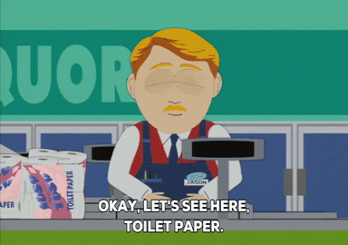 store register GIF by South Park 