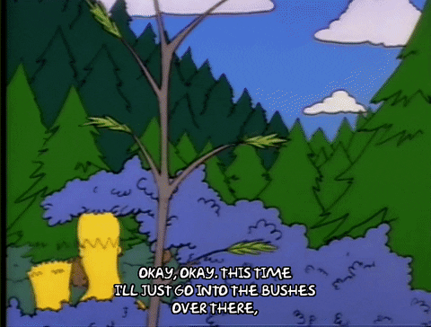 Camping Season 4 GIF by The Simpsons