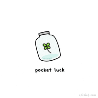 Art Luck GIF by Chibird