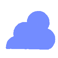 Design Cloud Sticker by ÈS.B Studio