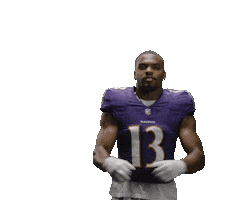 Football Flexing Sticker by Baltimore Ravens