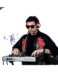 Dj Sticker by fabiovideomaker