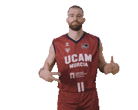 Nemanja Radovic Basketball Sticker by UCAM Universidad