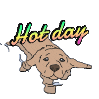 Dog Days Of Summer Sticker