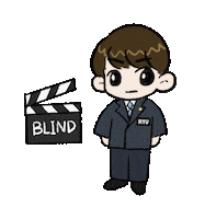 Junazure blind 2pm taecyeon 옥택연 Sticker
