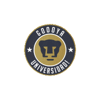 Universidad Nacional Pumas Sticker by ¡Goooya Universidad!