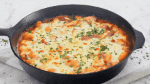 dolcisogni giphygifmaker cheezy baked gnochhii GIF