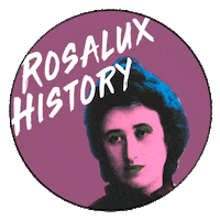 Rosalux Sticker by Rosa-Luxemburg-Stiftung