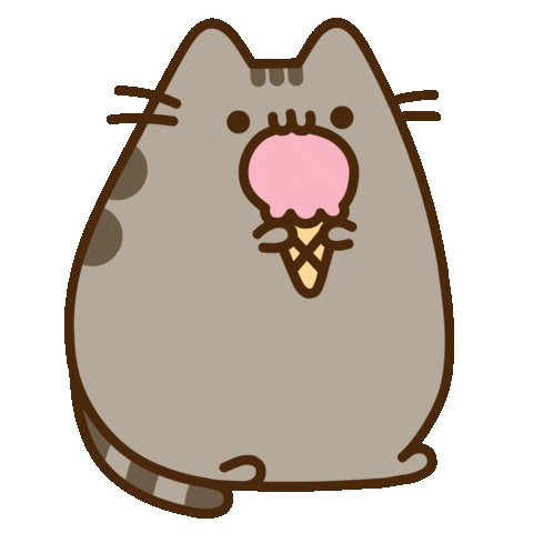 Shake Eating Sticker by Pusheen