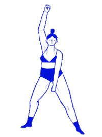 Dance Dancing Sticker by Nina Cosford