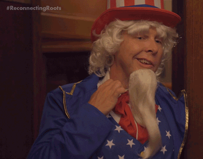 Confused Uncle Sam GIF by Reconnecting Roots