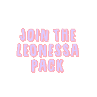 Join The Pack Sticker by LEONESSA Lingerie