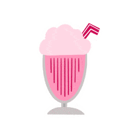 Ice Cream Shake Sticker