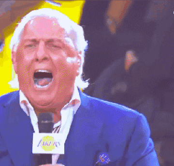 Oddwilli giphygifmaker giphygifmakermobile wooo lebron ric flair GIF