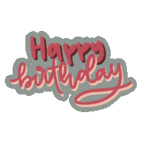 rahmainas happy birthday happybirthday selamat Sticker