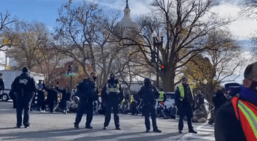 Protesters Block Traffic at US Capitol to Call for Action on 'Build Back Better' Plan