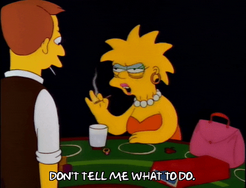 Season 3 Smoking GIF by The Simpsons