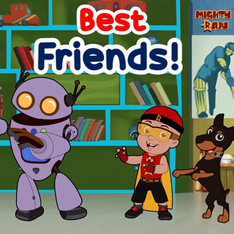 Friends GIF by Chhota Bheem