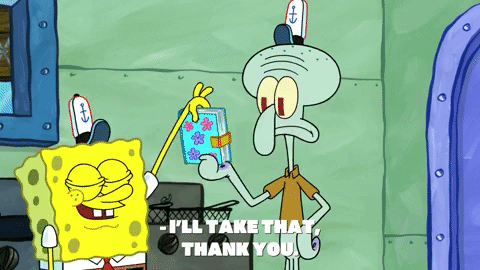 season 9 little yellow book GIF by SpongeBob SquarePants