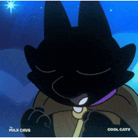 Blue Cat Singing GIF by Cool Cats